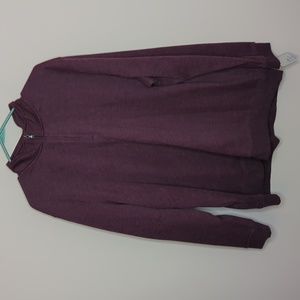 Croft & Barrow maroon 1/4 zip sweatshirt size XXL